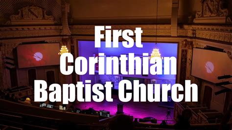 first corinthian baptist church service times|first corinthians baptist church live.